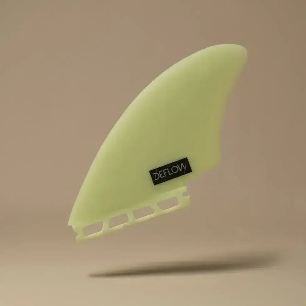 Deflow Keel twin fin -full tab -  black