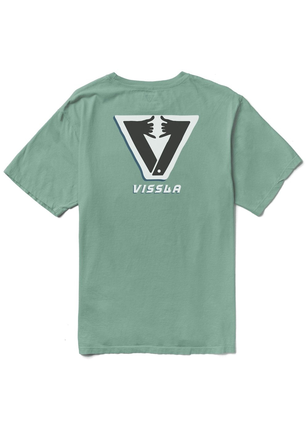 Vissla Amigo Shaka Organic PKT Tee - Jade