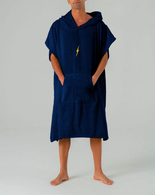 Lightning Bolt blue bolt poncho