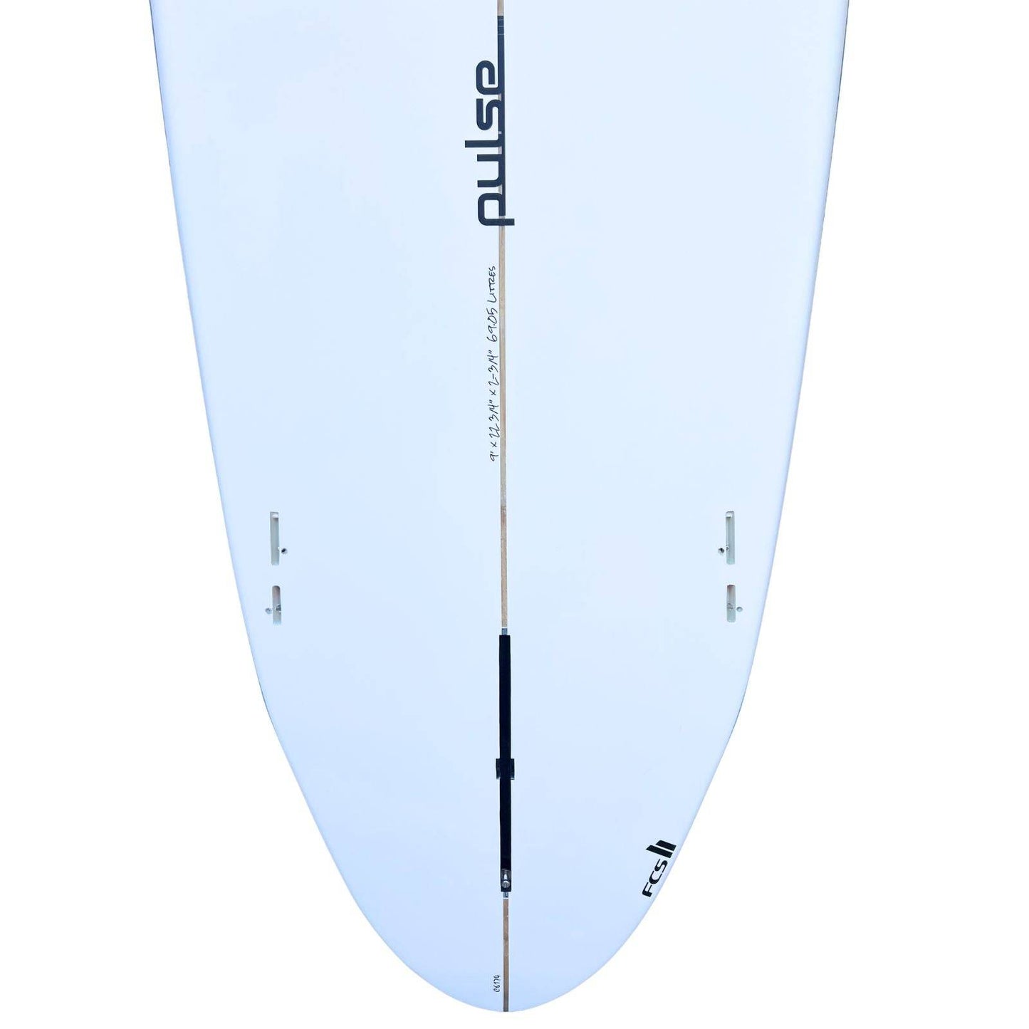 9ft Pulse Longboard Surfboard with FCSII Finboxes