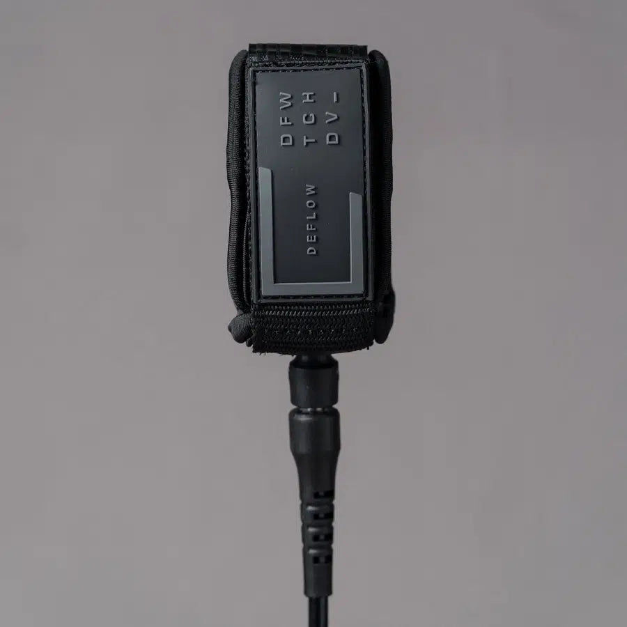 Deflow 6” 7mm Performance Leash - black