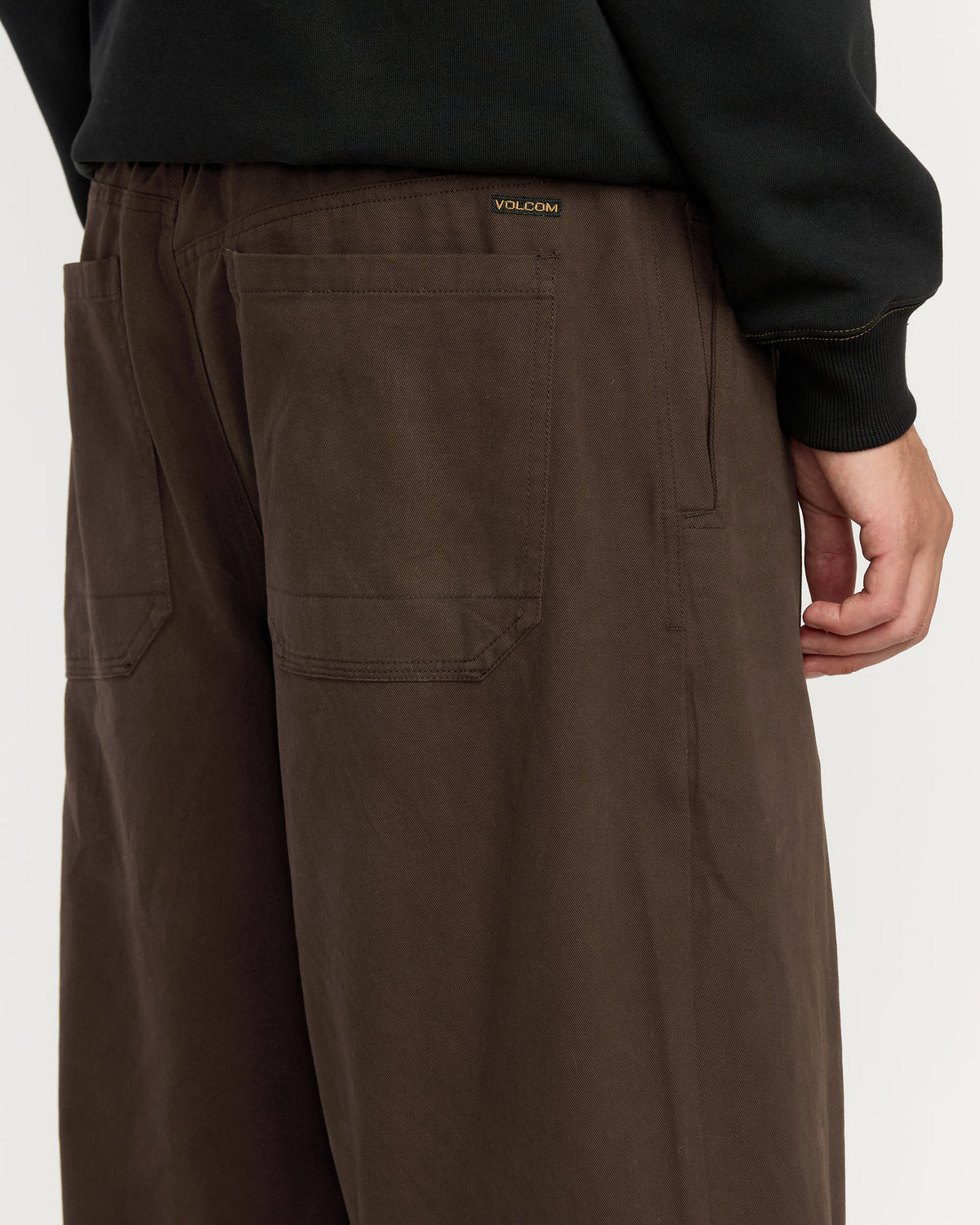 Volcom Chillow Pleat Elastic Waist Pant