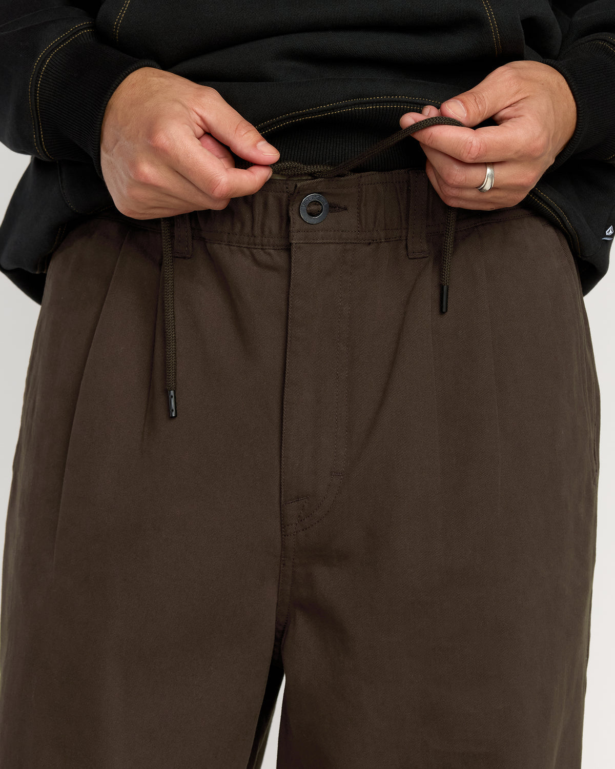 Volcom Chillow Pleat Elastic Waist Pant