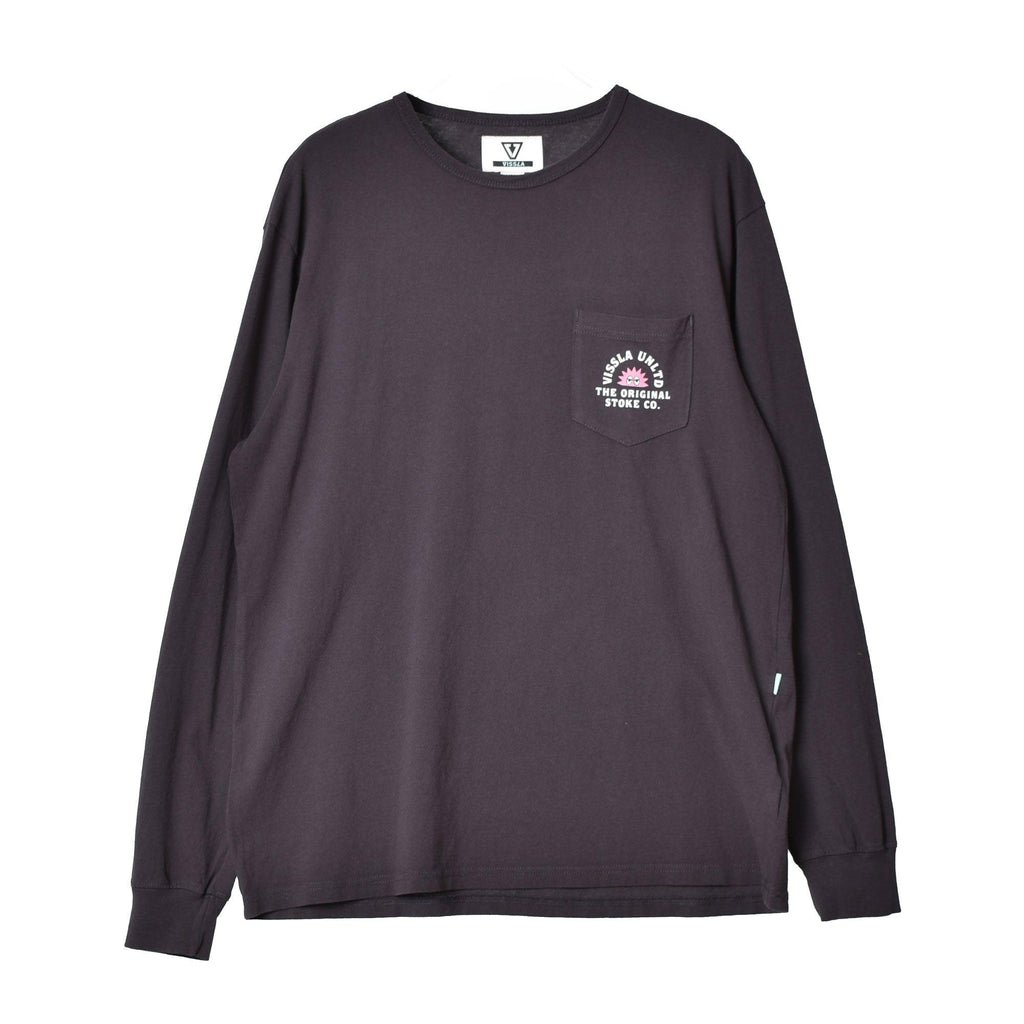 Vissla Wake Up Call LS Pocket Tee - Phantom