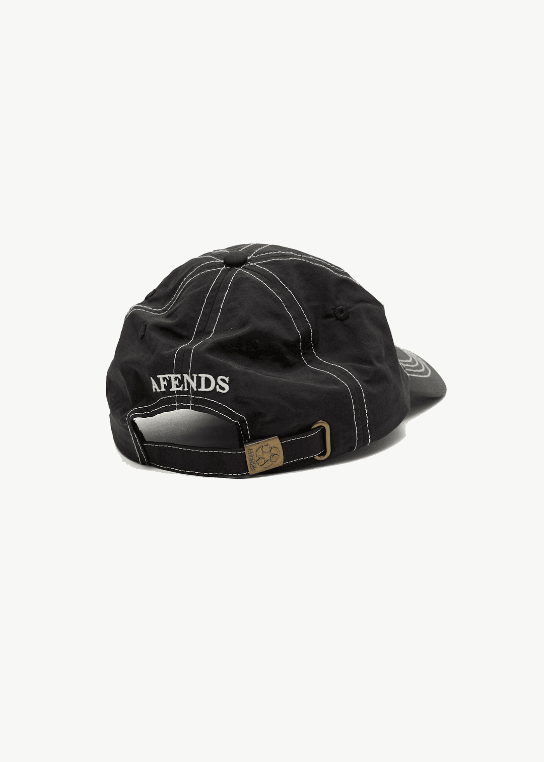 AFENDS Cosmic Con Six Panel Cap - Black