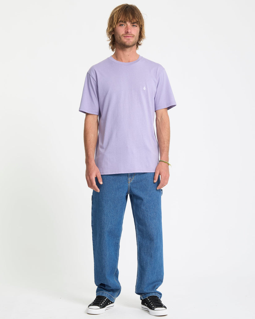 Volcom Stone Blanks Tee Shirt - Purple Ash