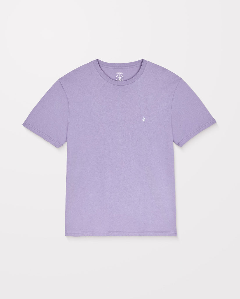 Volcom Stone Blanks Tee Shirt - Purple Ash