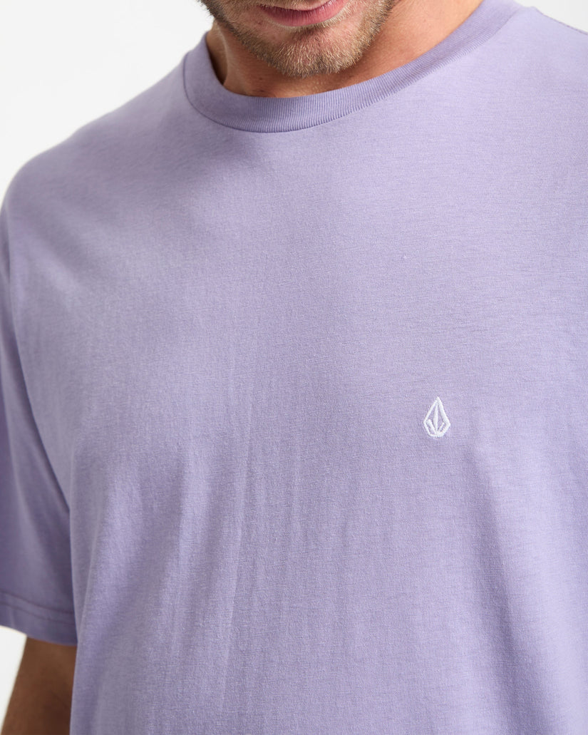 Volcom Stone Blanks Tee Shirt - Purple Ash