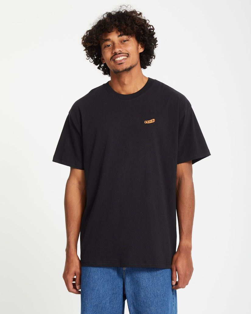 Volcom Pistol Stone Tee Shirt - Black