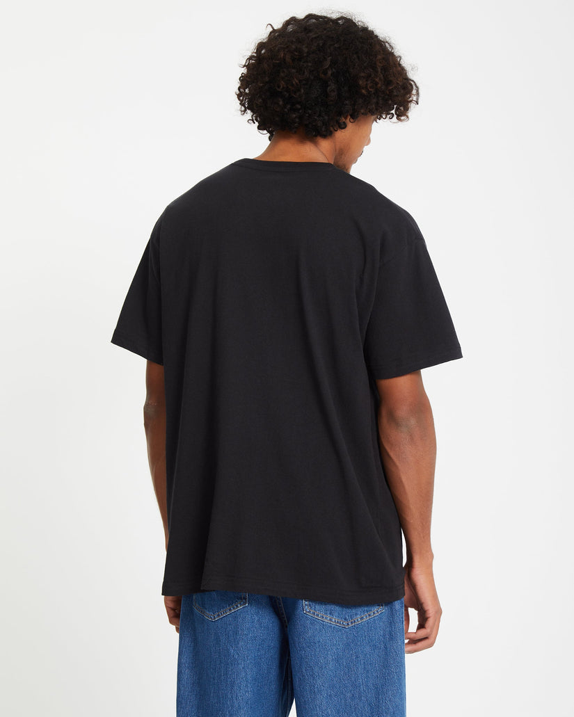 Volcom Pistol Stone Tee Shirt - Black