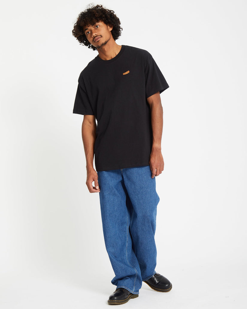 Volcom Pistol Stone Tee Shirt - Black