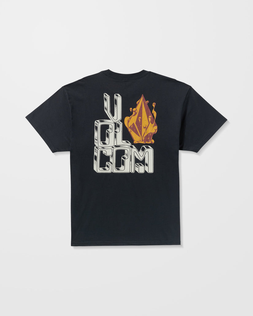 Volcom Callum Rooney Tee Shirt - Antique Black