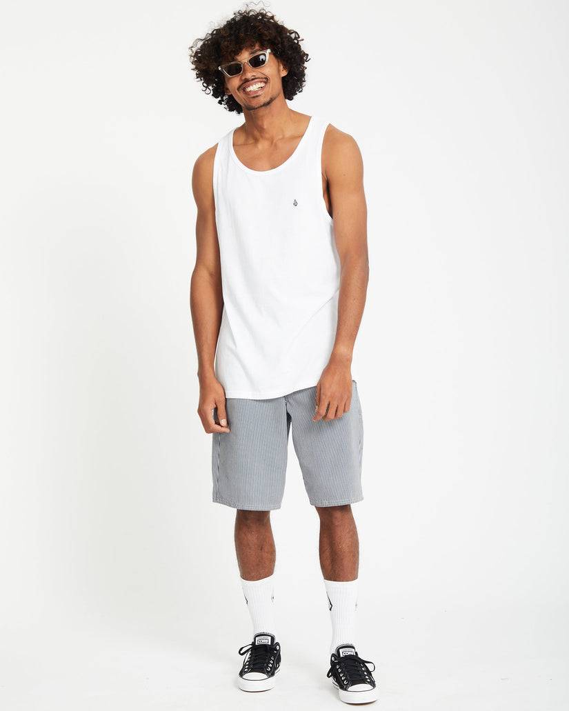 Volcom Stone Blanks Tank Top - White