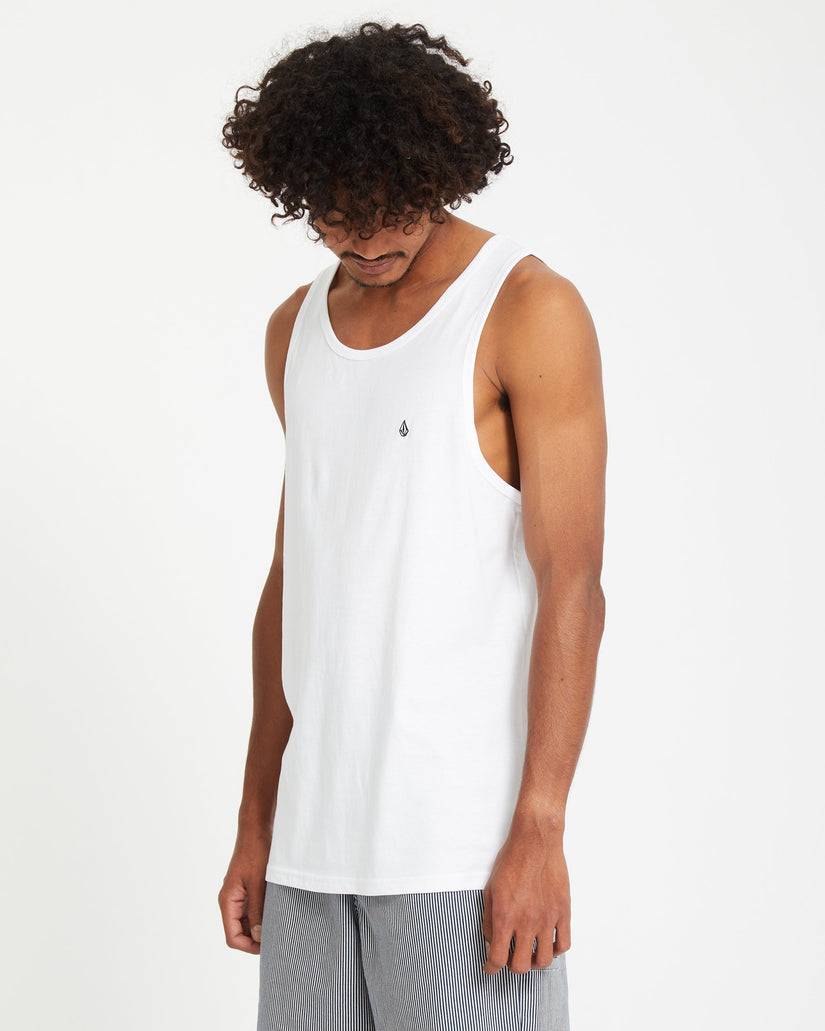 Volcom Stone Blanks Tank Top - White