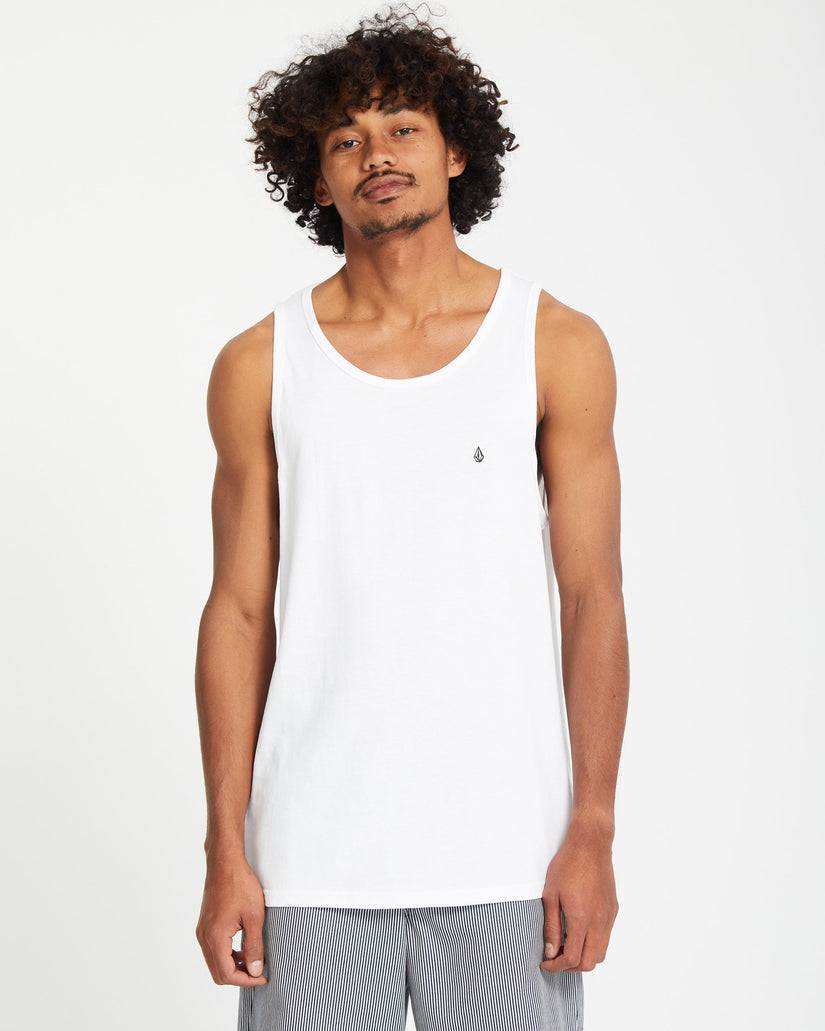 Volcom Stone Blanks Tank Top - White