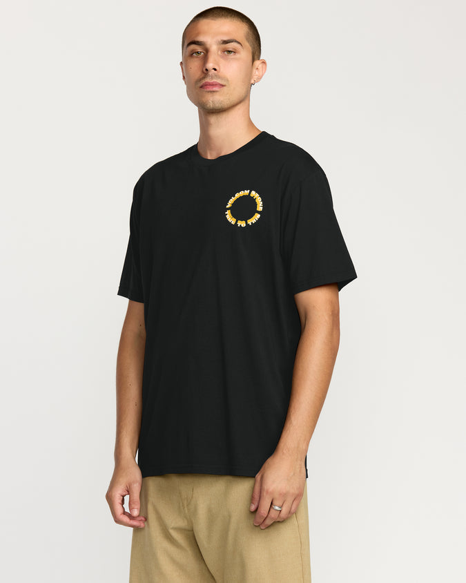 Volcom Daylighter Short Sleeve Tee - Black