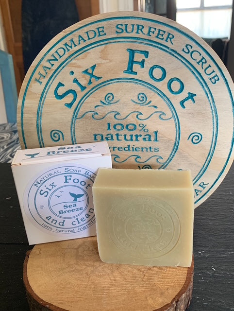 Six Foot & Clean Sea Breeze Nourishing Soap
