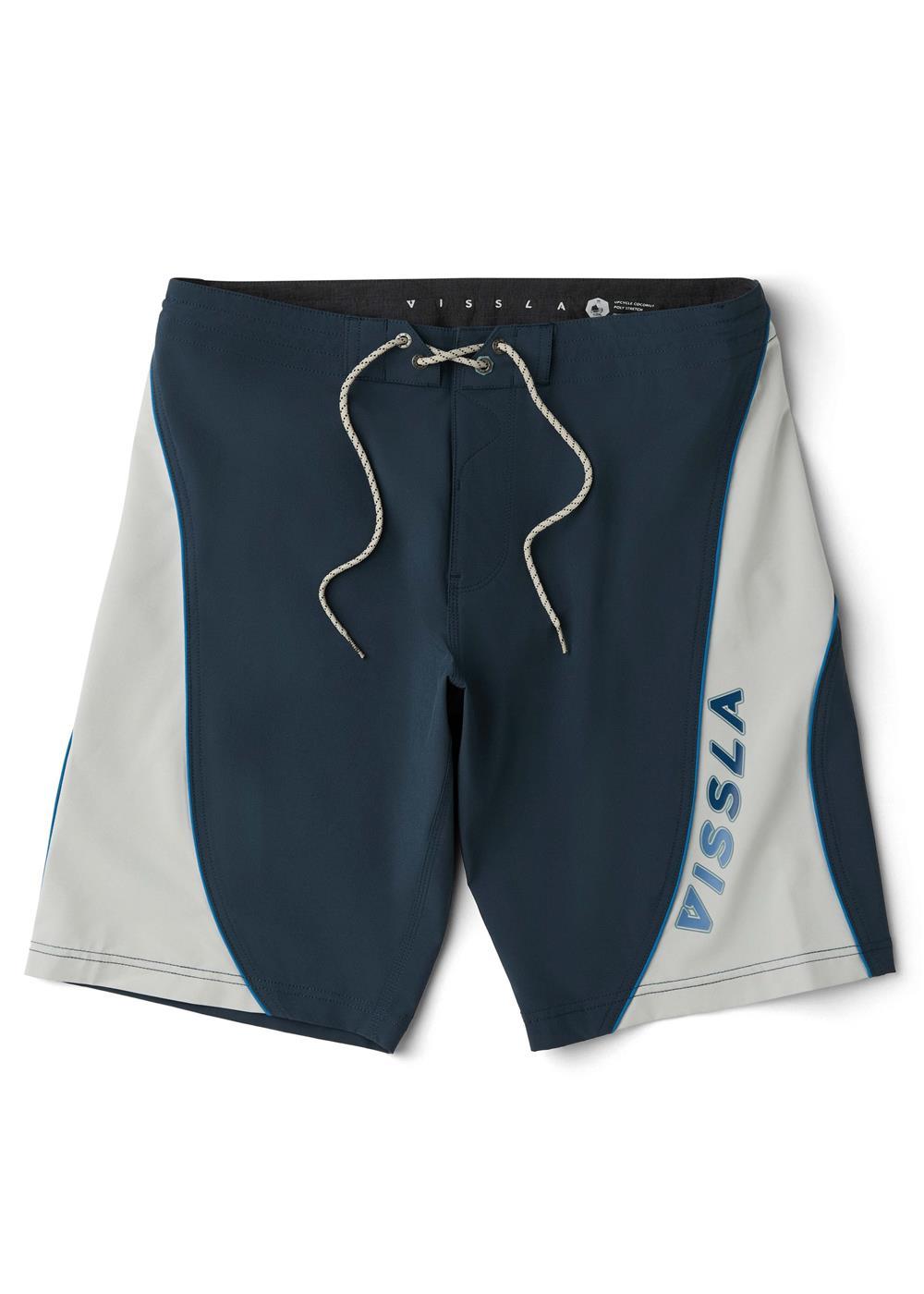 Vissla Double Up 18" Boys Boardshort in Midnight