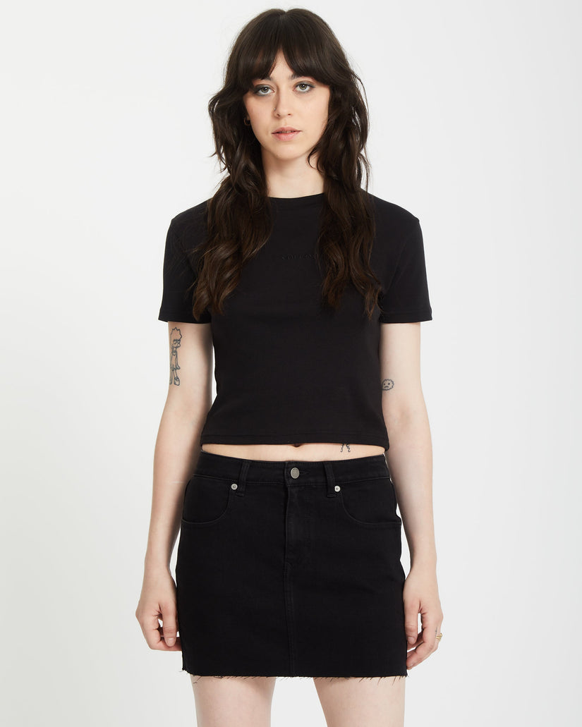 Volcom stone Tight Crop T-Shirt