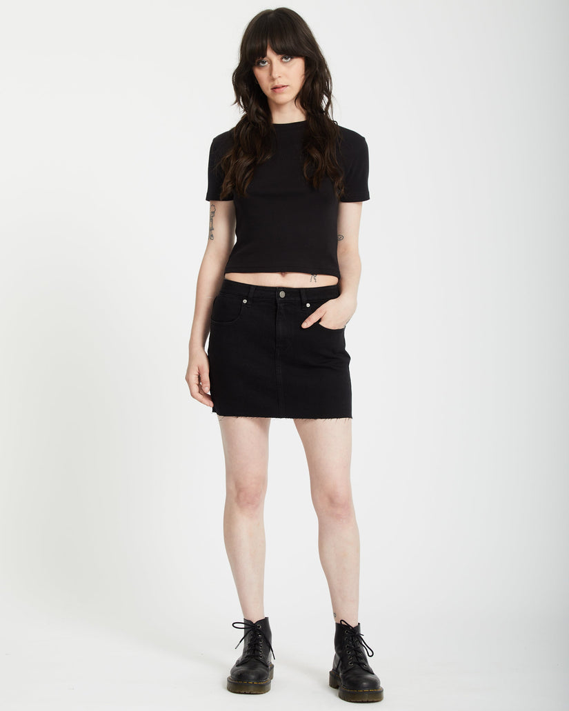 Volcom stone Tight Crop T-Shirt