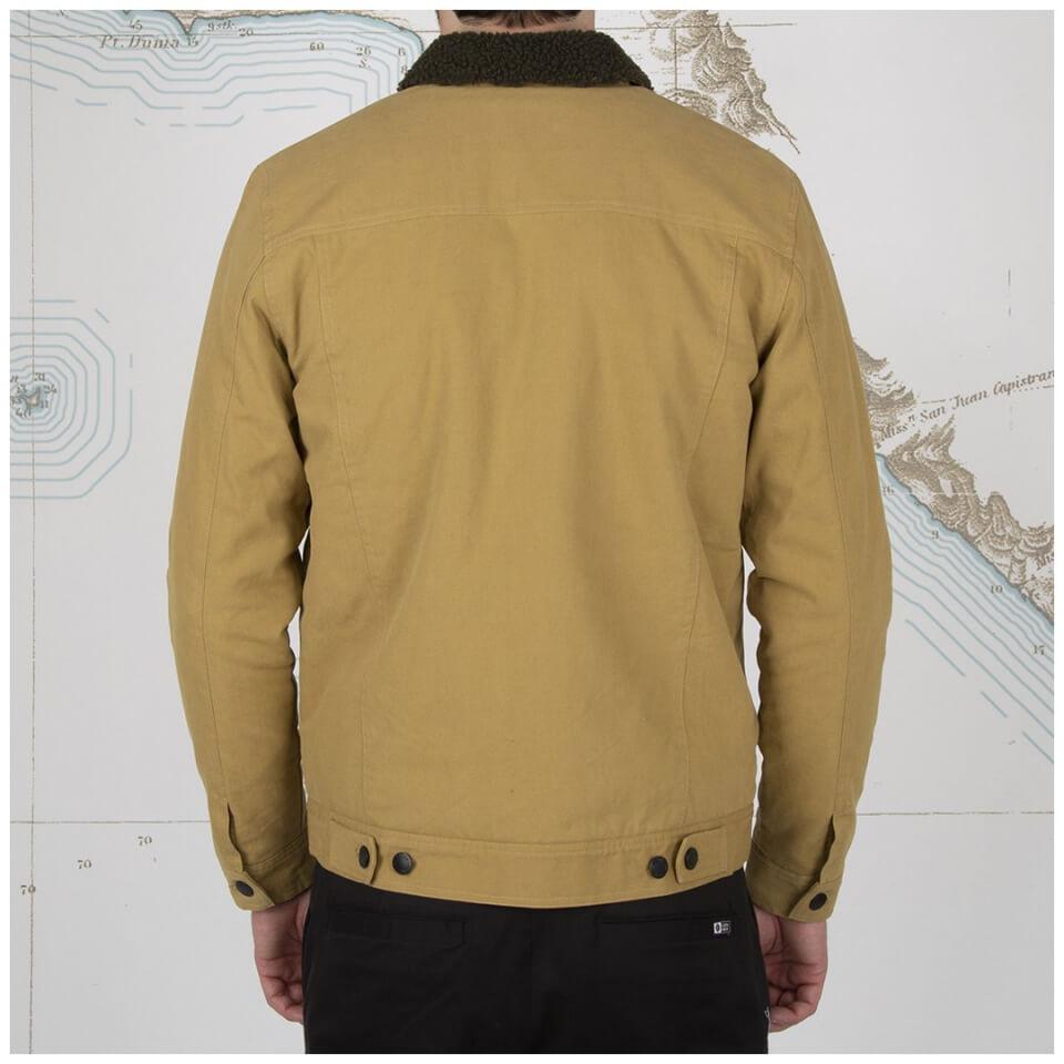 Salty Crew Bait Barge workwear brown jacket