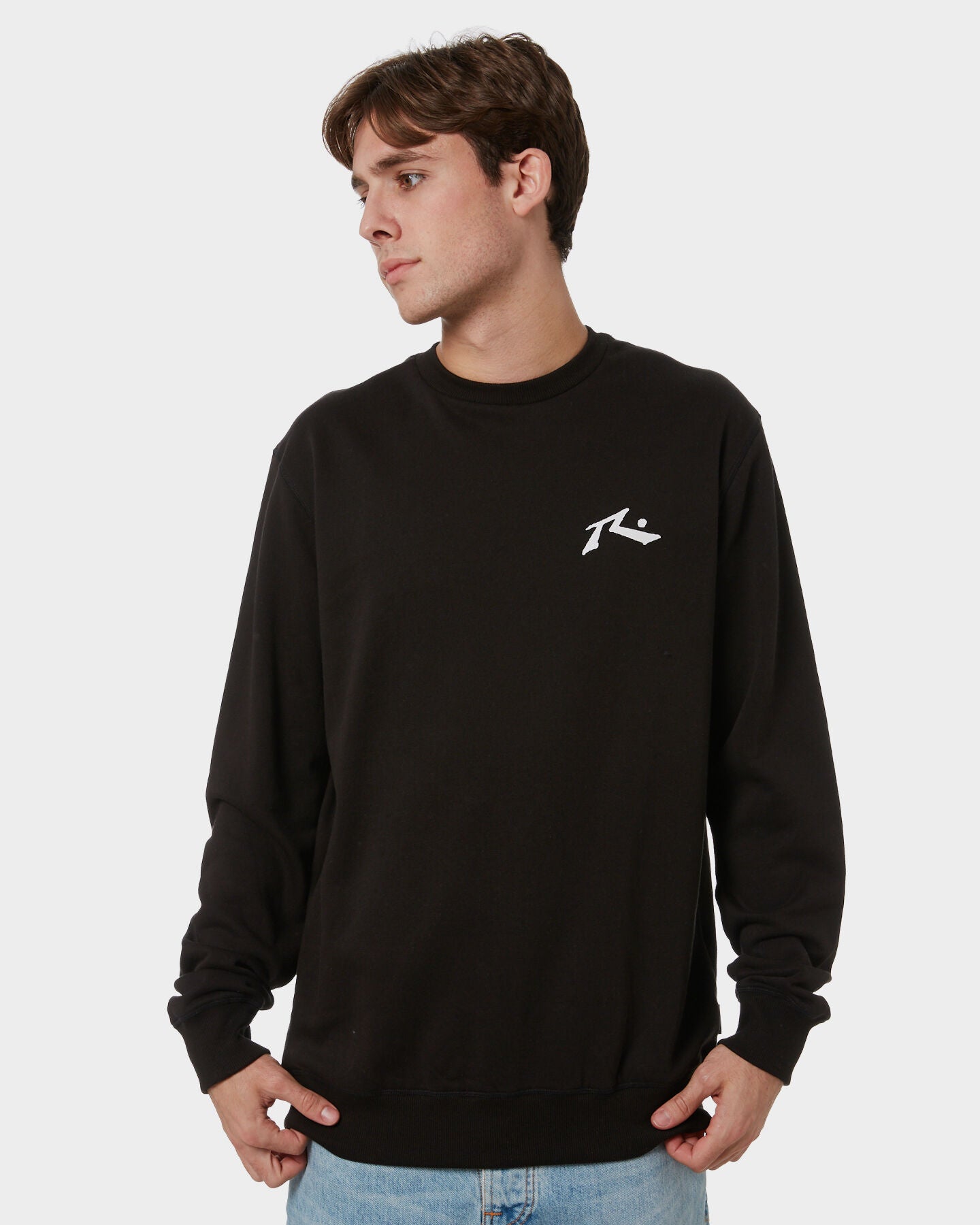 Rusty Baseline Crew Neck Fleece