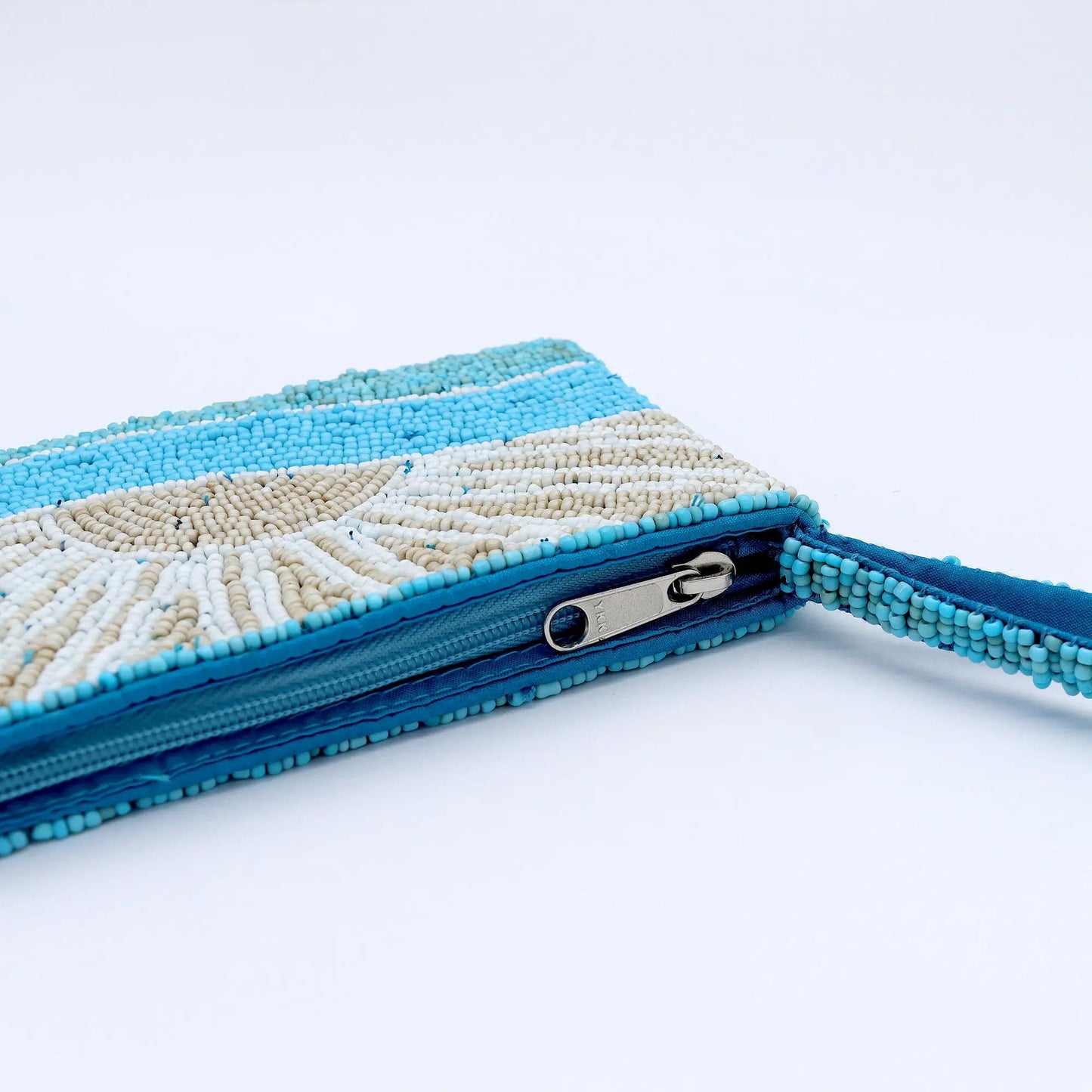 Sunrise Beaded Pouch for Accessories