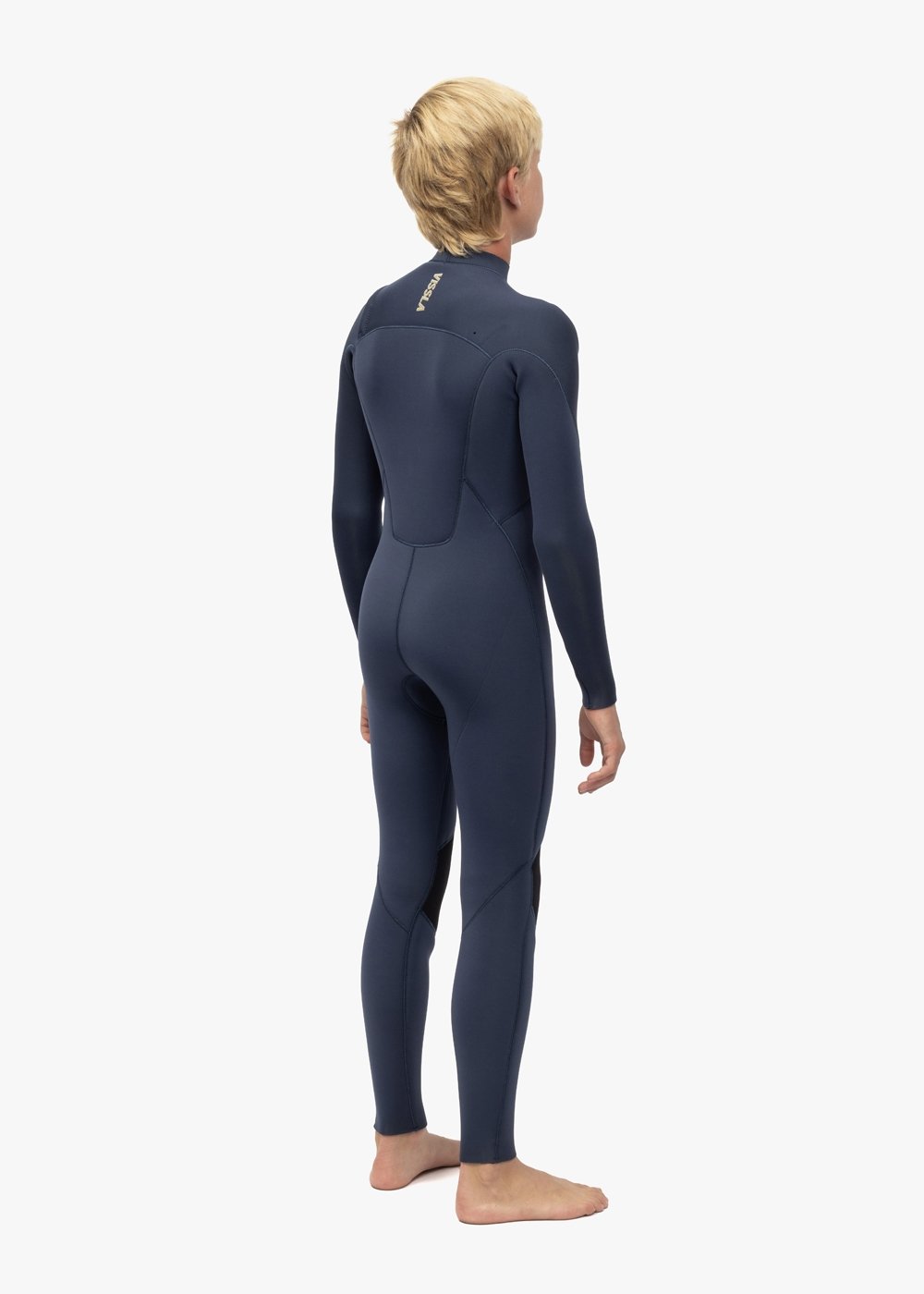 Vissla 7 Seas boys 3-2 full chest zip wetsuit for kids