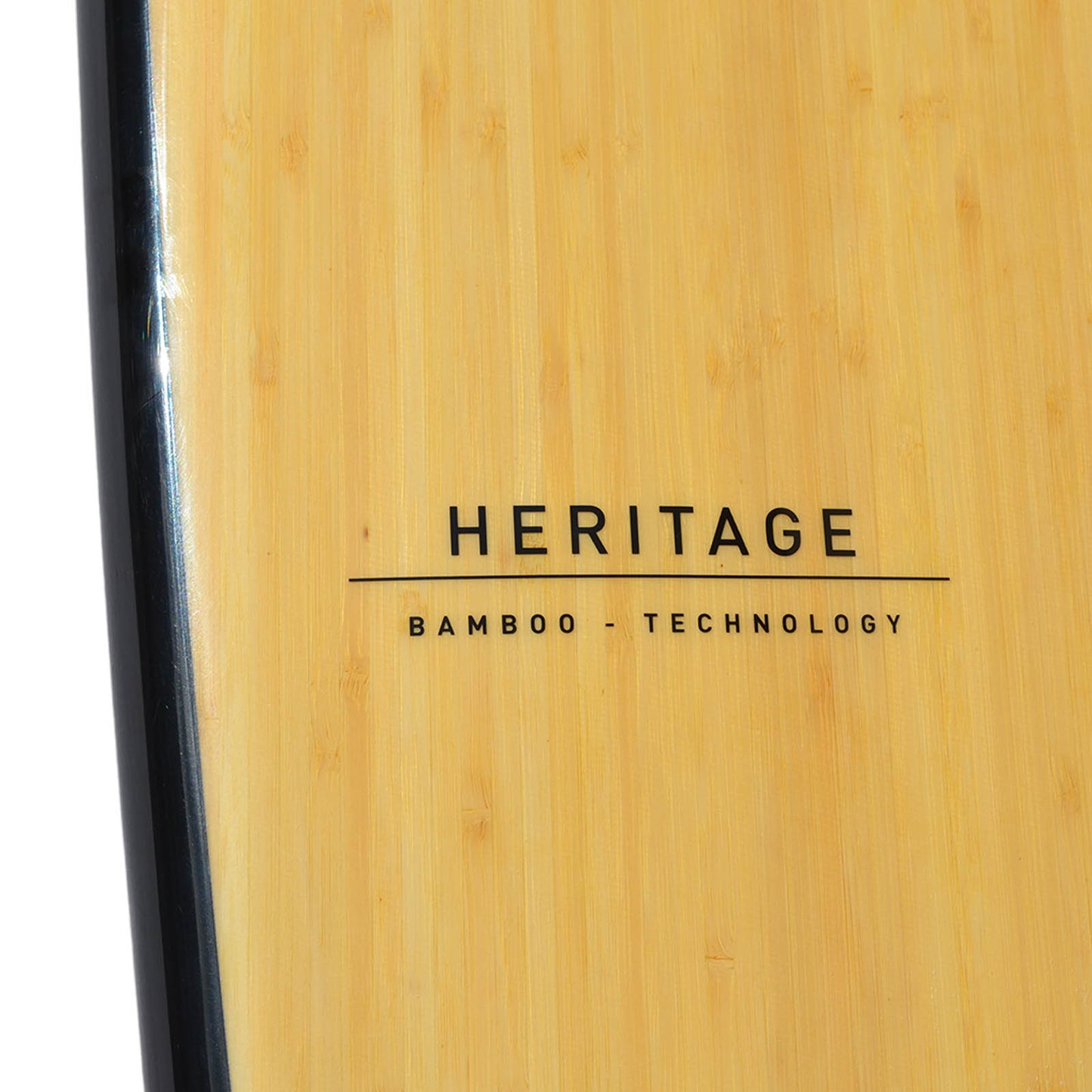 7'6" Bamboo Round Tail Mini Mal Surfboard (FINS Included)