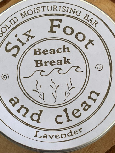 Six Foot & clean Beach Break Moisturising Bar