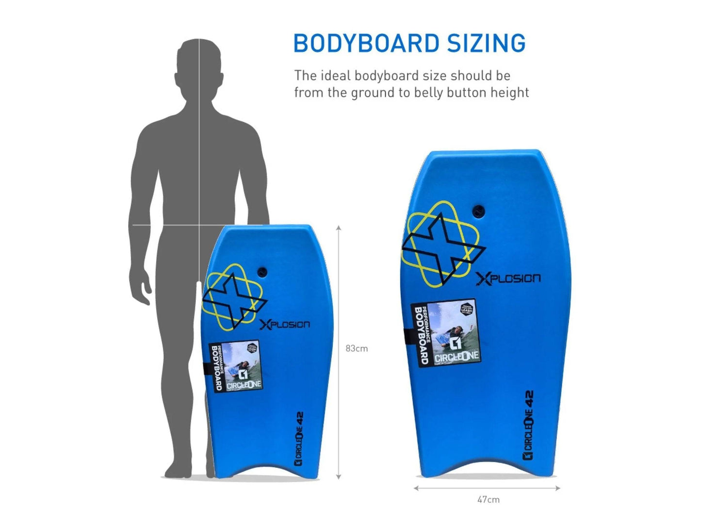 40inch EPS Bodyboard for Kids and Adults | Xplosion Series