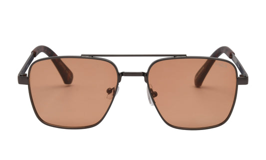I-Sea Brooks - Gunmetal / Amber Polarised