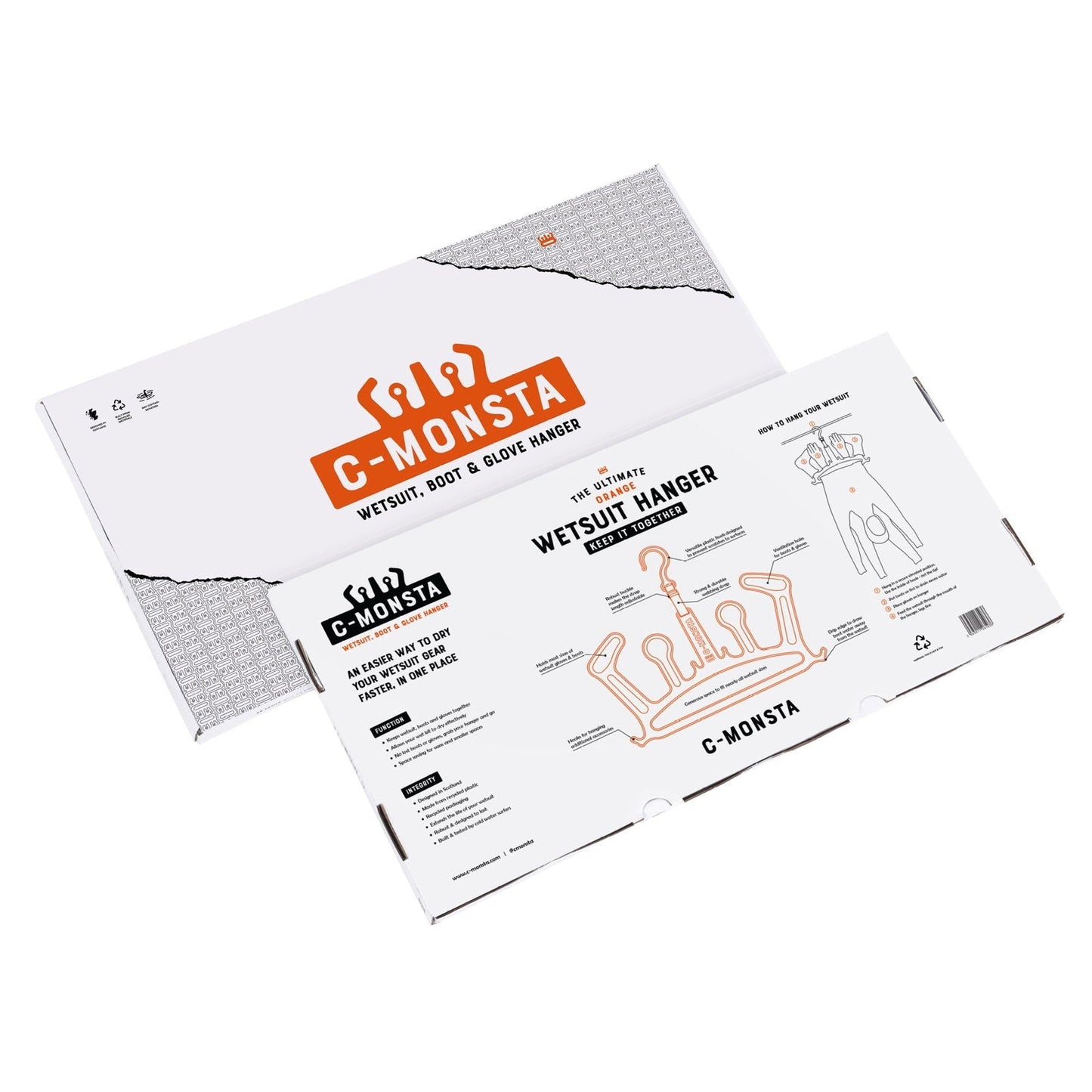C-Monsta Wetsuit Hanger V2 - Orange
