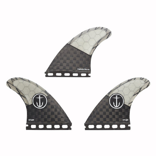 Captain Fin Co - CF Quickness Tri - SM/MD/LG - Black (Futures)