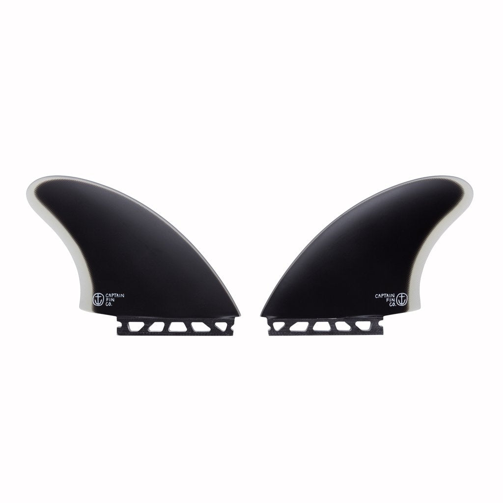 Captain Fin Co - CF Twin Keel - Large - Black (Futures)
