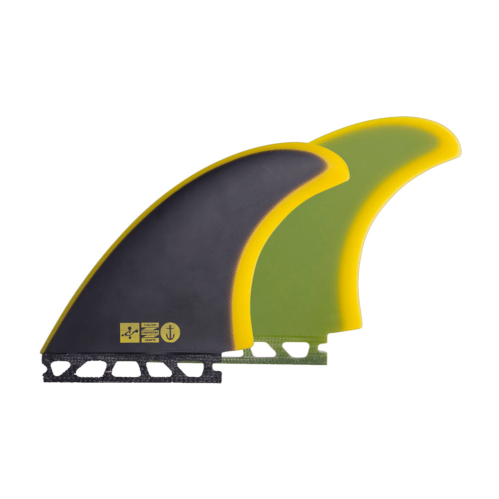 Captain Fin Co - Chemistry Twin - Medium - Black/Yellow (Futures)