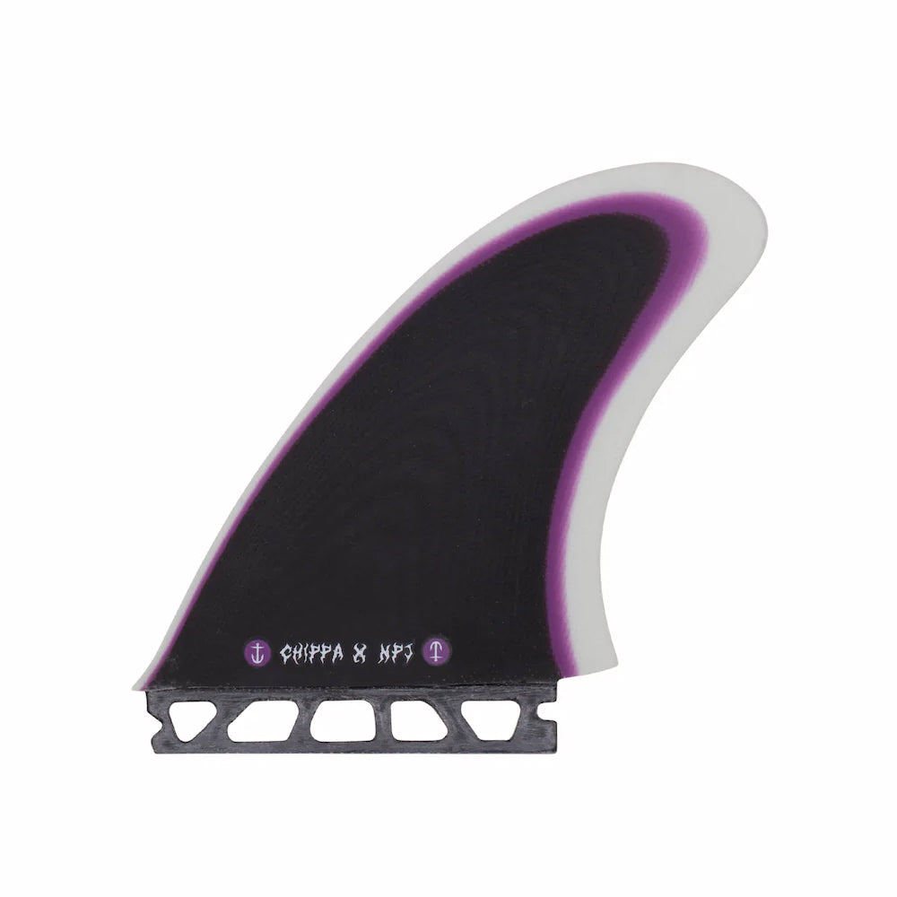 Captain Fin Co - Chippa Wilson + NPJ Twin Especial + Trailer - Large - Purple (Futures)