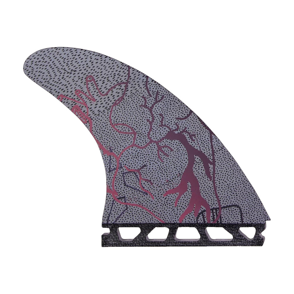 Captain Fin Co - Eithan Osbourne Heart Tri - SM/MD/LG - Black (Futures)