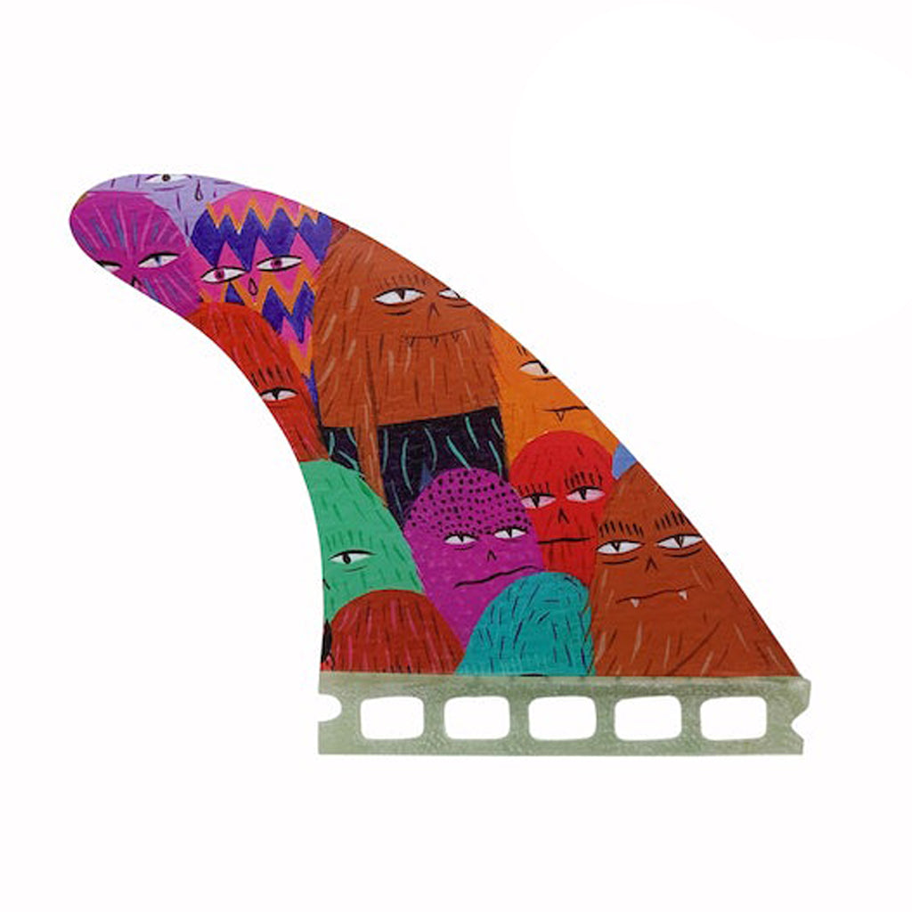 Captain Fin Co - Evan Rossell Hairy Fools Tri - Medium - Pink (Futures)