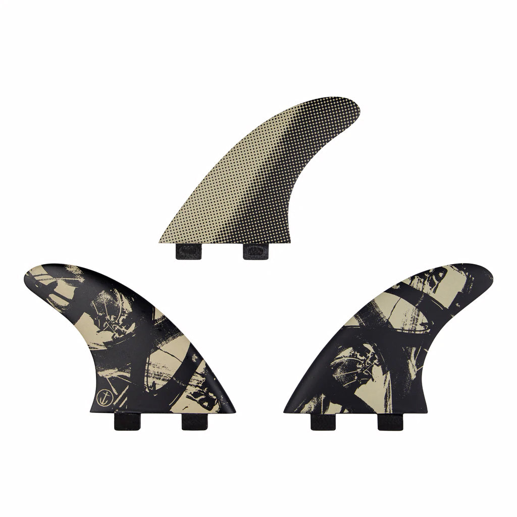 Captain Fin Co - Mikey February Tri - Medium -  Black (FCS)