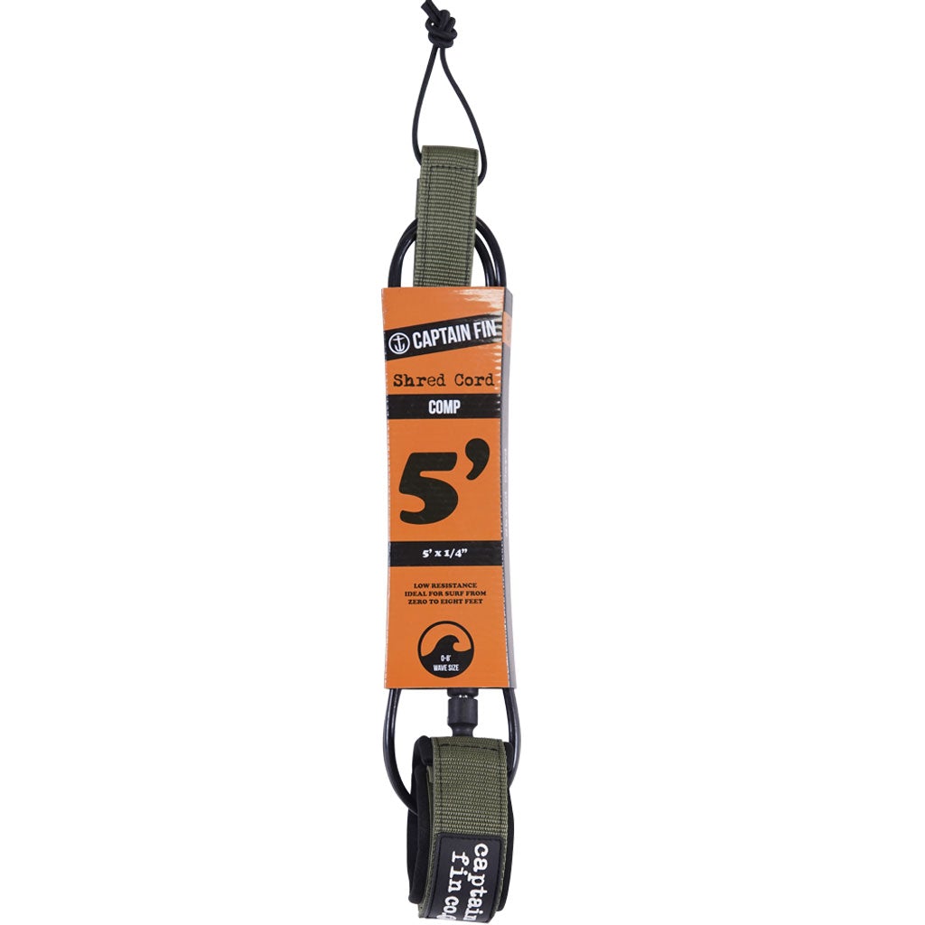 Captain Fin Co - Shred Cord - 5' Comp - Army