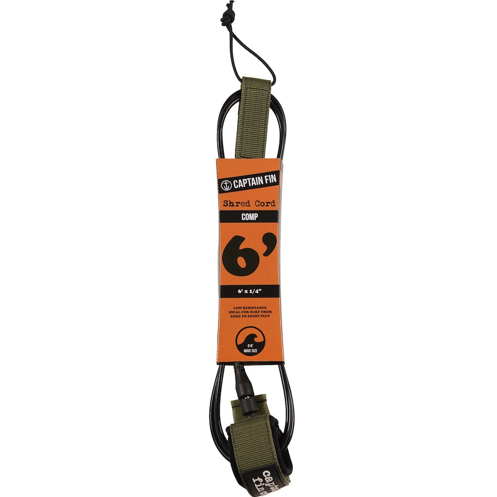 Captain Fin Co - Shred Cord - 6' Comp - Army
