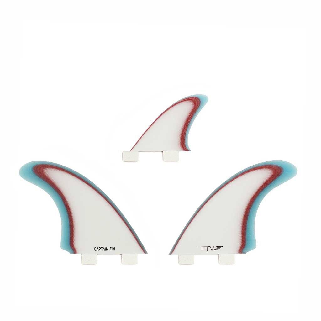 Captain Fin Co - Tyler Warren Twin Especial + Trailer - Medium - Blue (FCS)