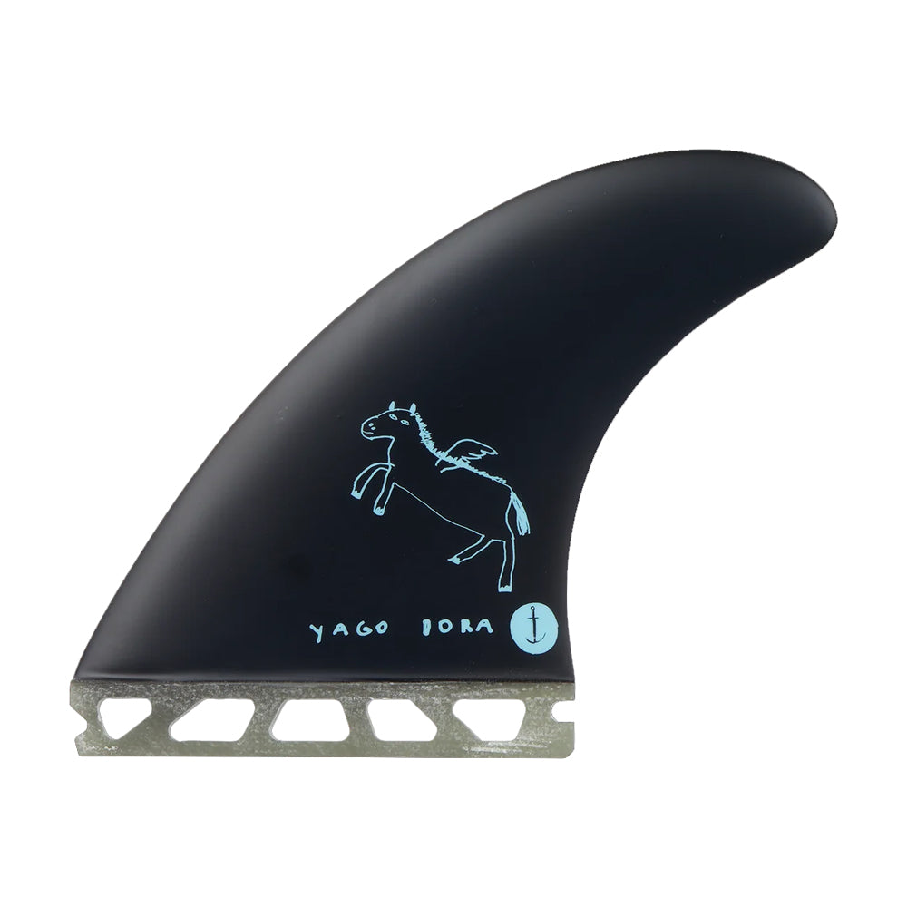 Captain Fin Co - Yago Dora Tri - MD/LG - Black (Futures)