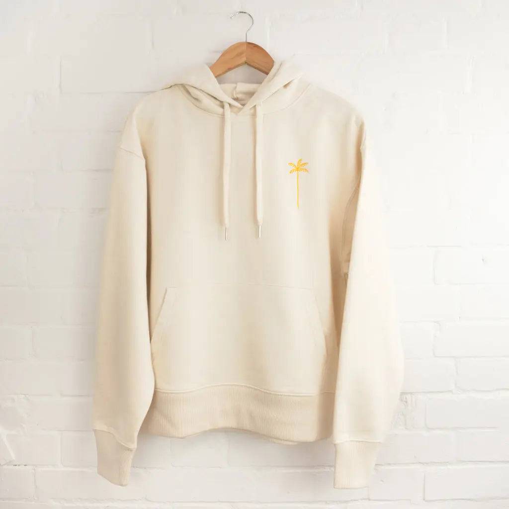 Palm Tree Embroidered Hoodie