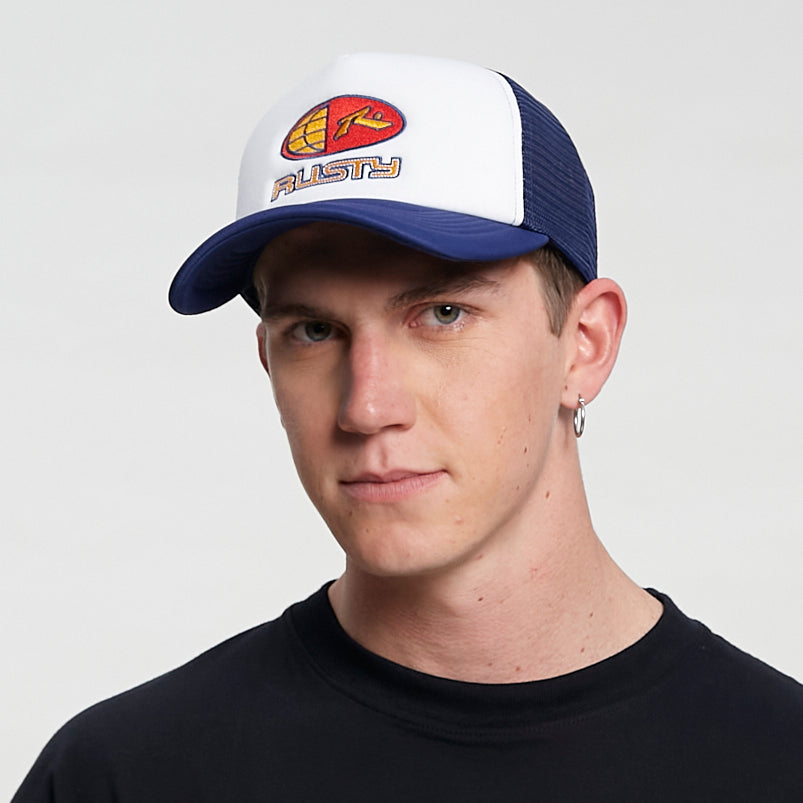 Rusty Coach Carter Cap Navy Blue