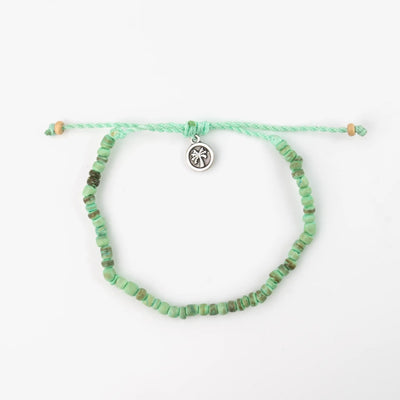 Pineapple Island Coconut Wood Anklet