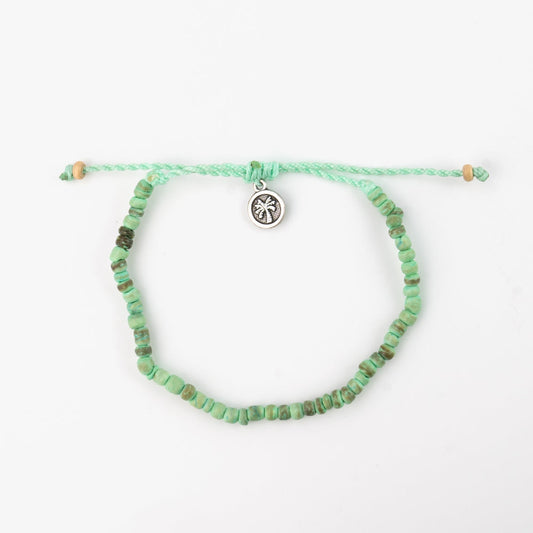 Pineapple island Coconut Beach Bracelet - Green