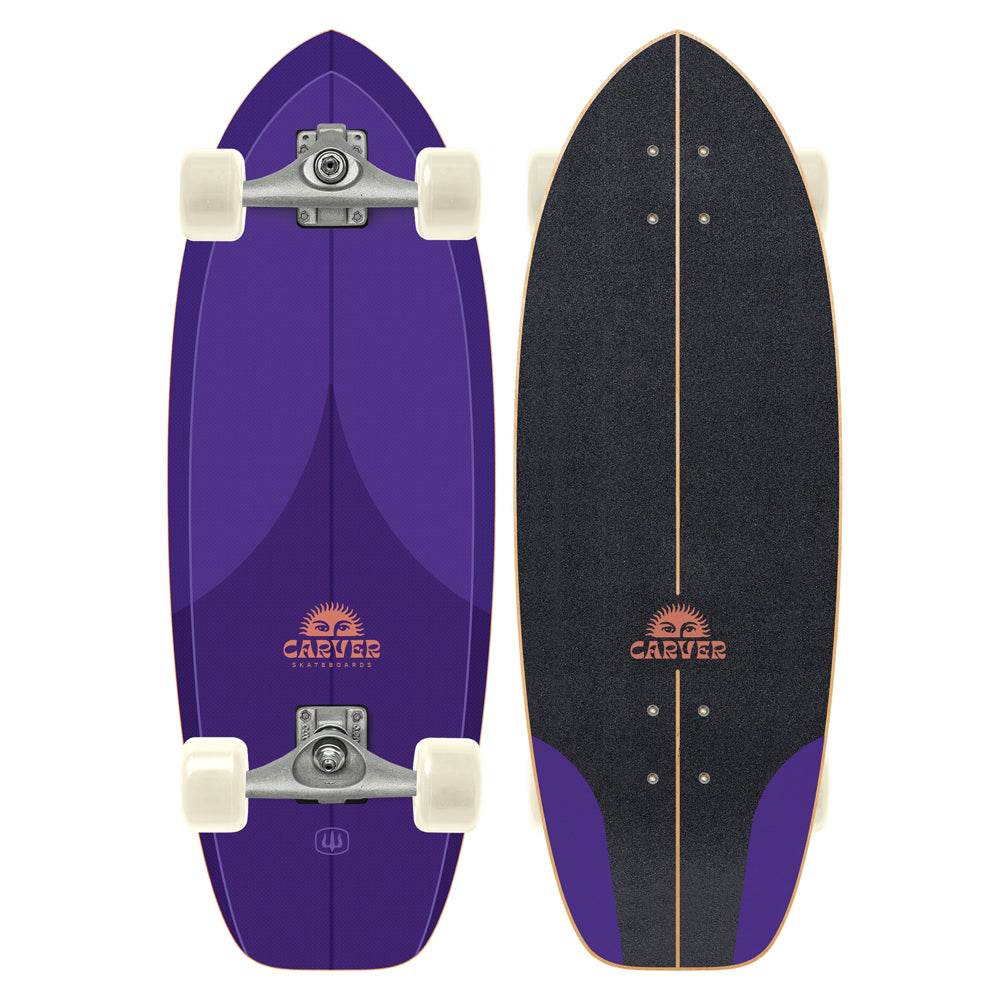 Carver Skateboards - 28" Purple Haze - C5 Complete