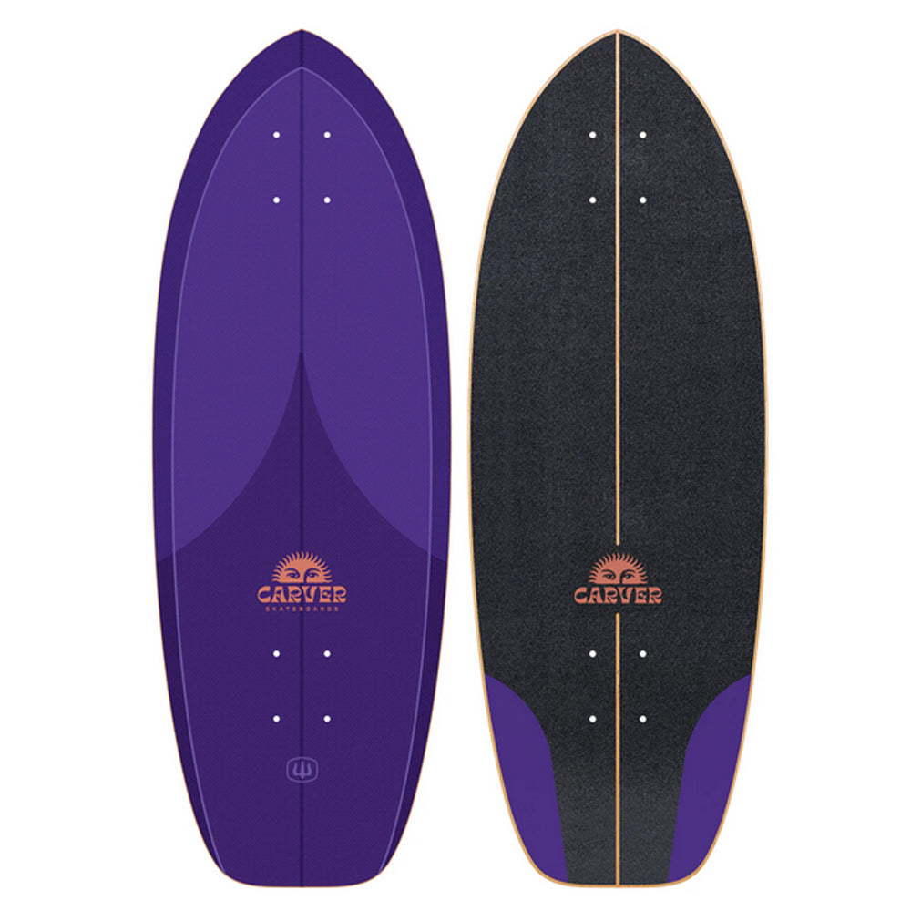Carver Skateboards - 28" Purple Haze - Deck Only